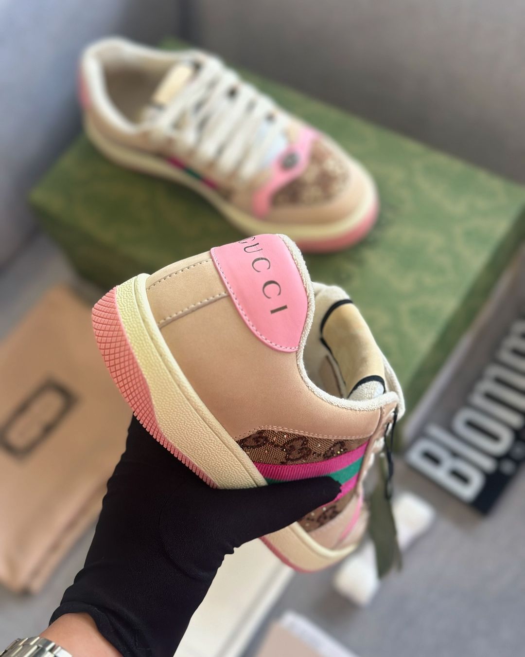 Tênis Gucci Screener (Pronta Entrega)