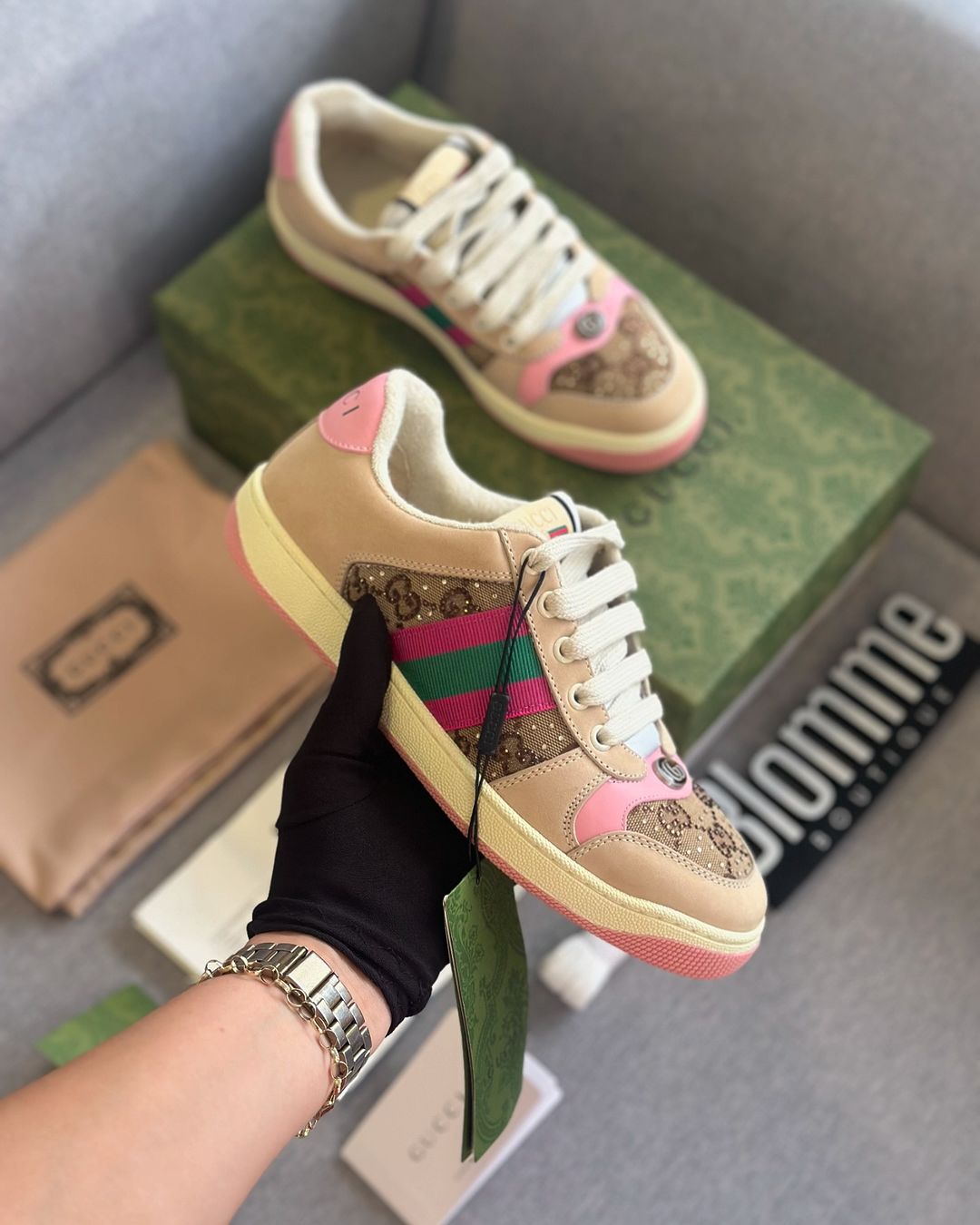 Tênis Gucci Screener (Pronta Entrega)