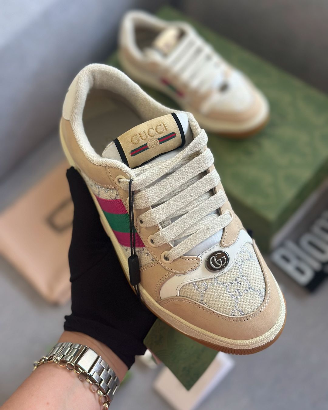 Tênis Gucci Screener (Pronta Entrega)