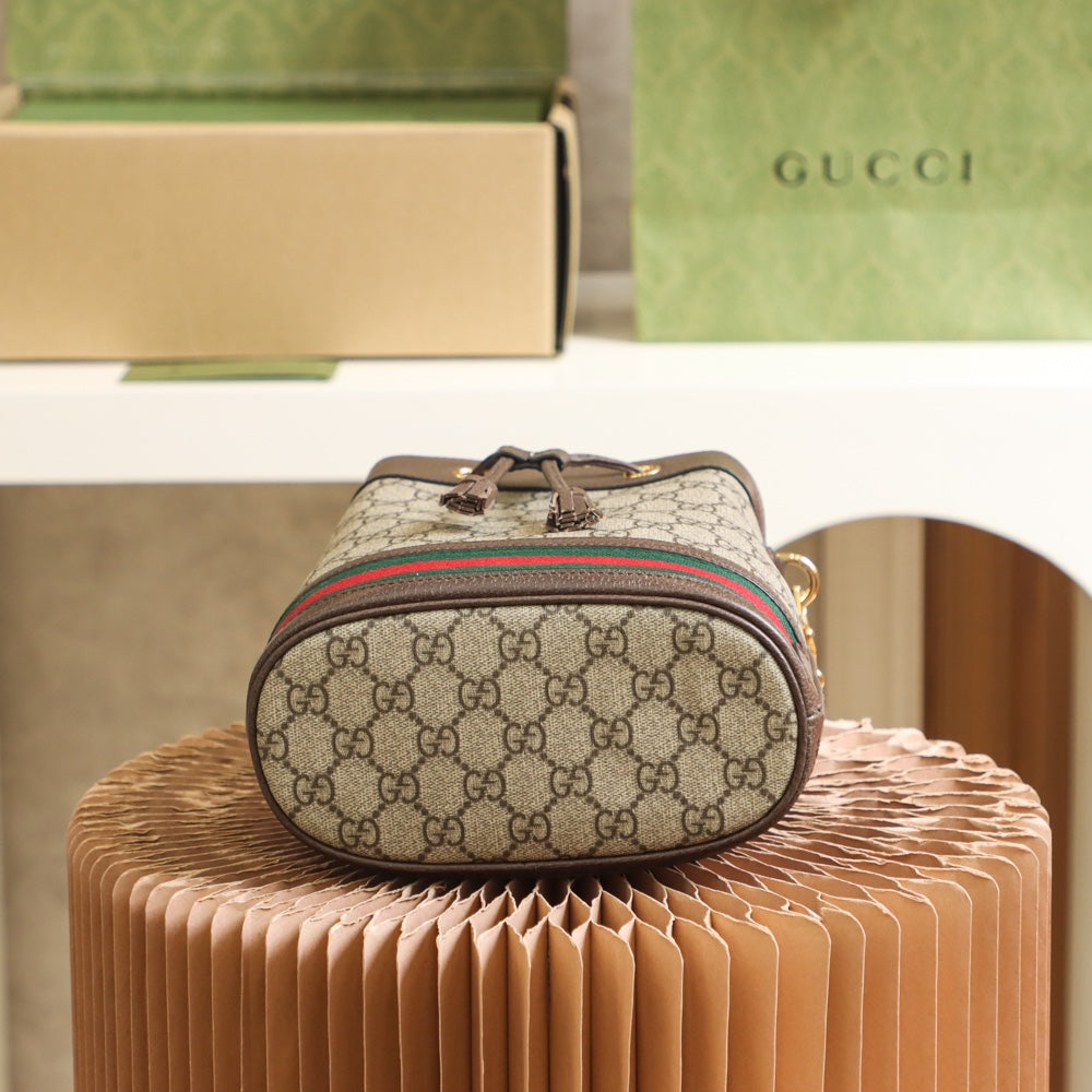 Bolsa Gucci Ophidia small GG bucket bag