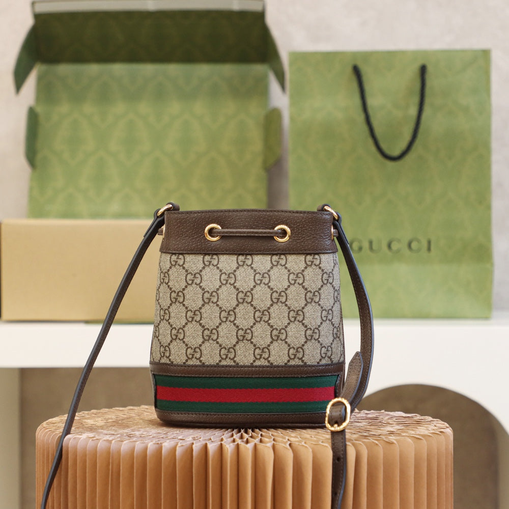 Bolsa Gucci Ophidia mini GG bucket bag