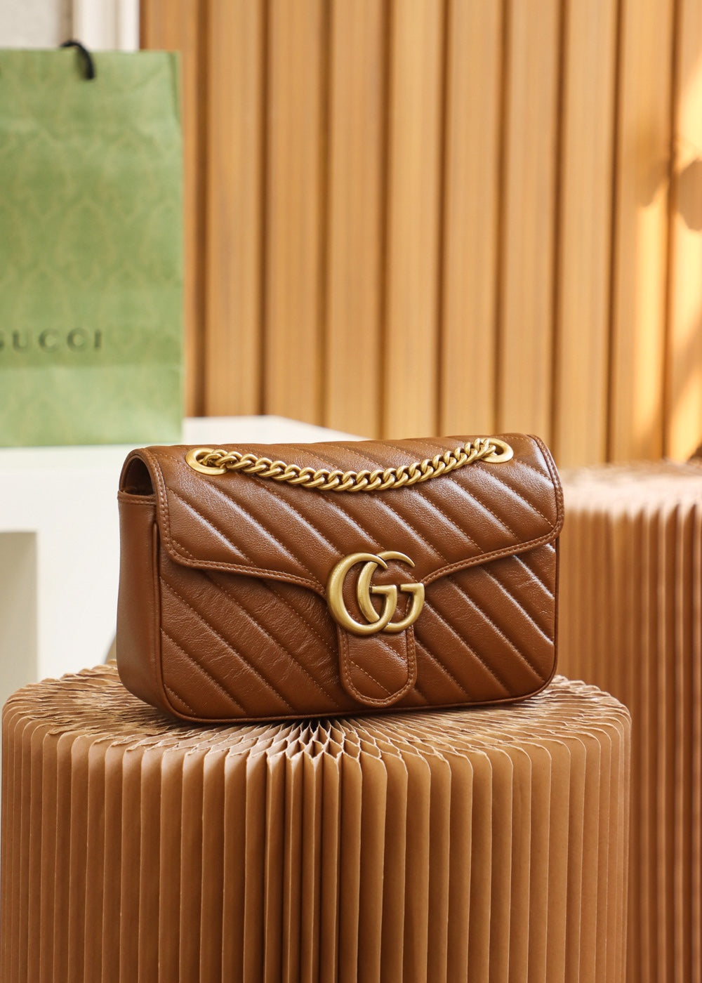 Bolsa Gucci Marmont Média