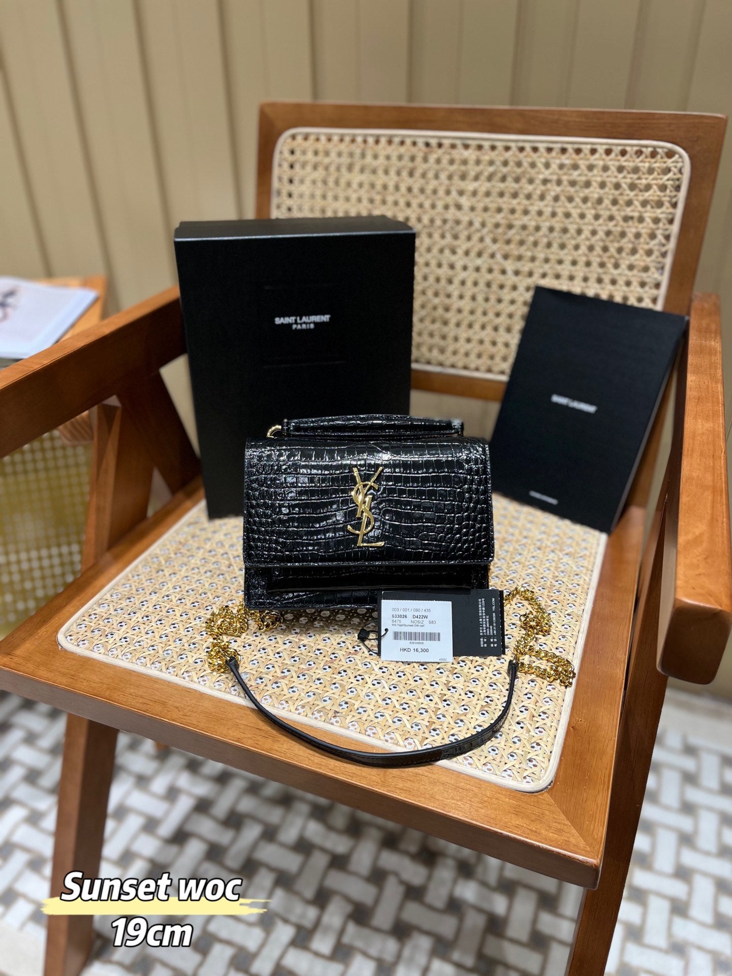 Bolsa YSL Sunset Woc 19CM