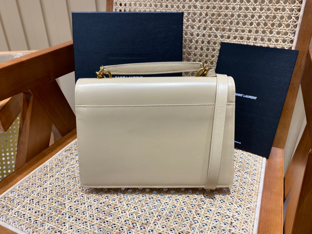 Bolsa YSL 𝙉𝙚𝙬 𝙢𝙚𝙙𝙞𝙪𝙢 𝙨𝙪𝙣𝙨𝙚𝙩 25CM