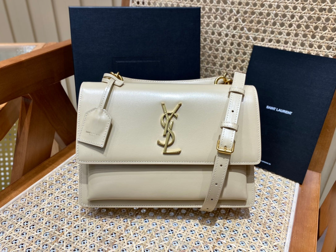 Bolsa YSL 𝙉𝙚𝙬 𝙢𝙚𝙙𝙞𝙪𝙢 𝙨𝙪𝙣𝙨𝙚𝙩 25CM