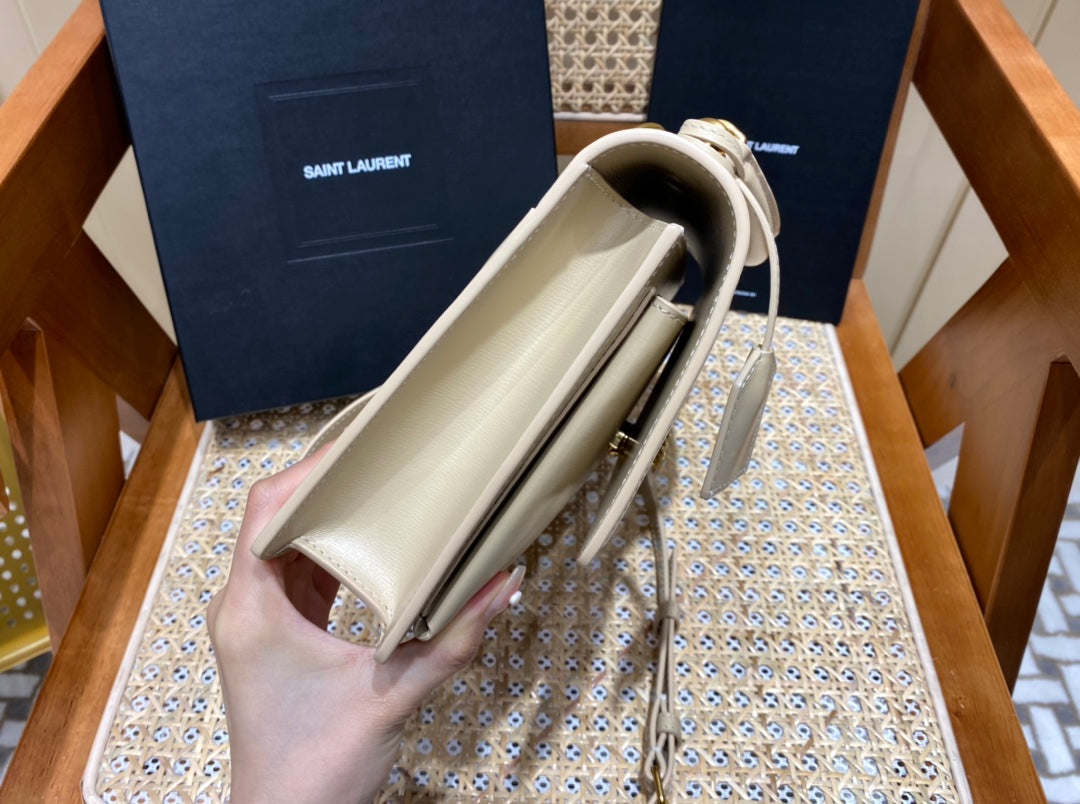 Bolsa YSL 𝙉𝙚𝙬 𝙢𝙚𝙙𝙞𝙪𝙢 𝙨𝙪𝙣𝙨𝙚𝙩 25CM