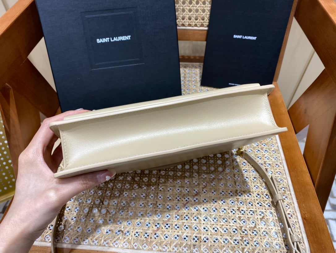 Bolsa YSL 𝙉𝙚𝙬 𝙢𝙚𝙙𝙞𝙪𝙢 𝙨𝙪𝙣𝙨𝙚𝙩 25CM