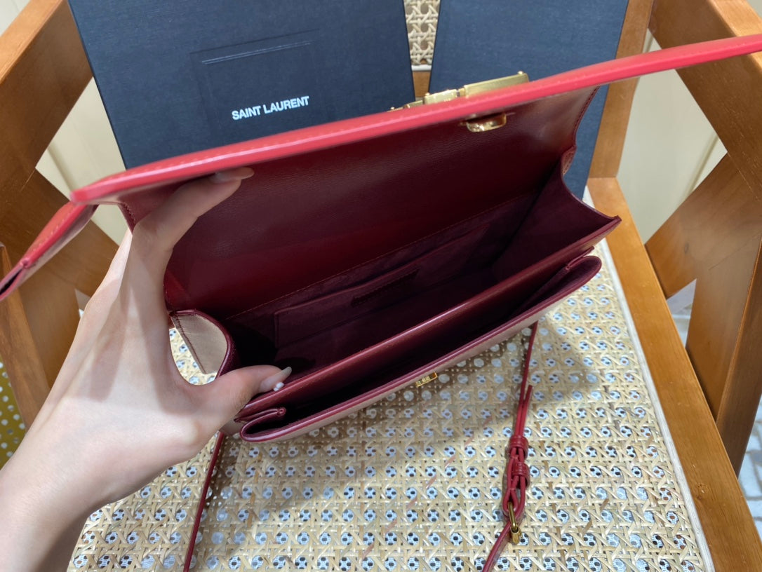 Bolsa YSL 𝙉𝙚𝙬 𝙢𝙚𝙙𝙞𝙪𝙢 𝙨𝙪𝙣𝙨𝙚𝙩 25CM