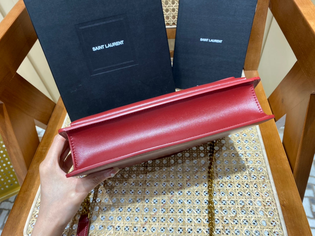 Bolsa YSL 𝙉𝙚𝙬 𝙢𝙚𝙙𝙞𝙪𝙢 𝙨𝙪𝙣𝙨𝙚𝙩 25CM