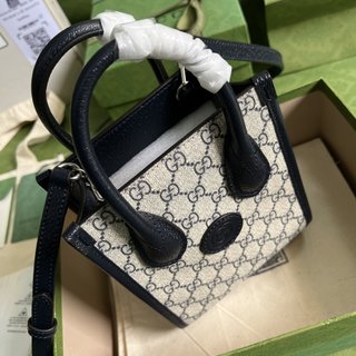 Bolsa Gucci MINI TOTE WITH INTERLOCKING