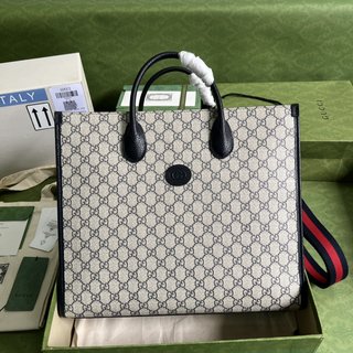 Bolsa Gucci tote Interlocking