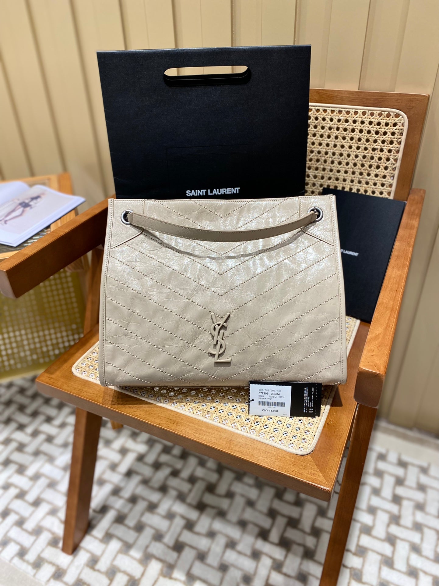 Bolsa YSL NIKI SHOPPING BAG 33CM