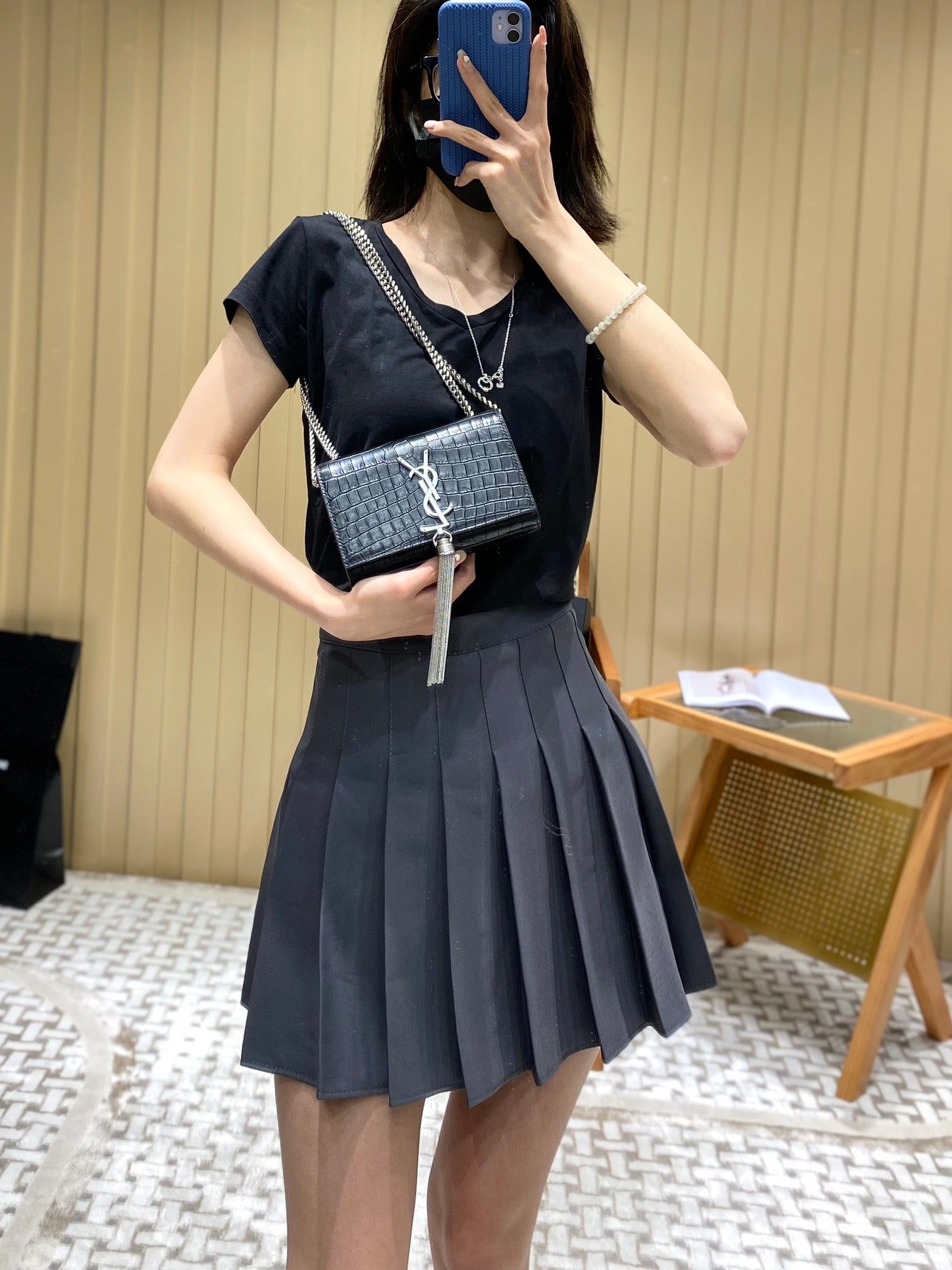 Bolsa YSL 𝑲𝑨𝑻𝑬 𝟭𝟳𝒄𝒎