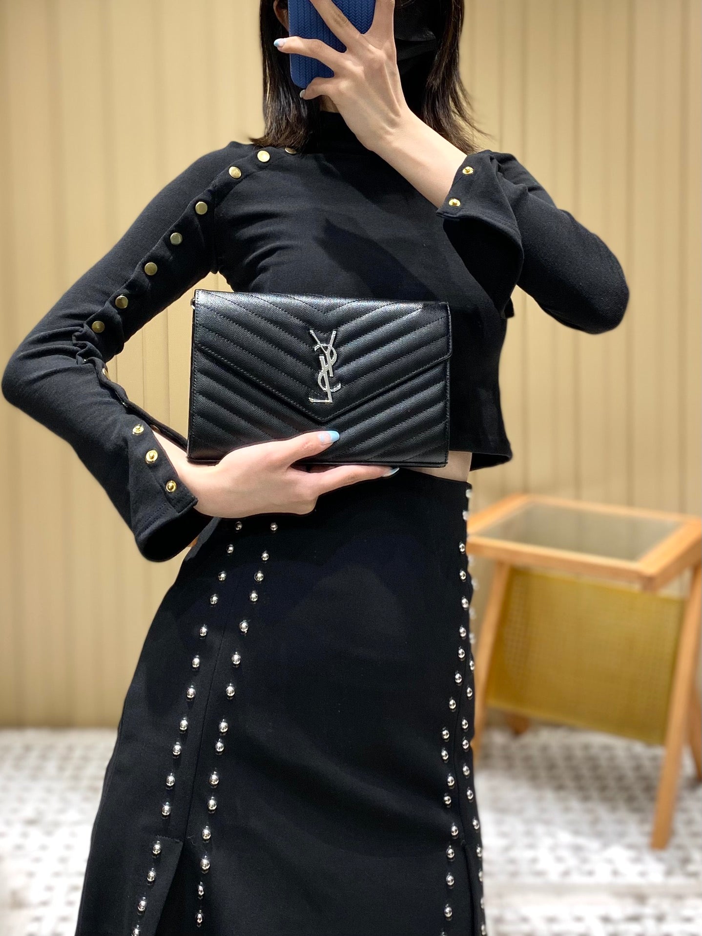 Bolsa YSL MONOGRAM WOC 22.5CM