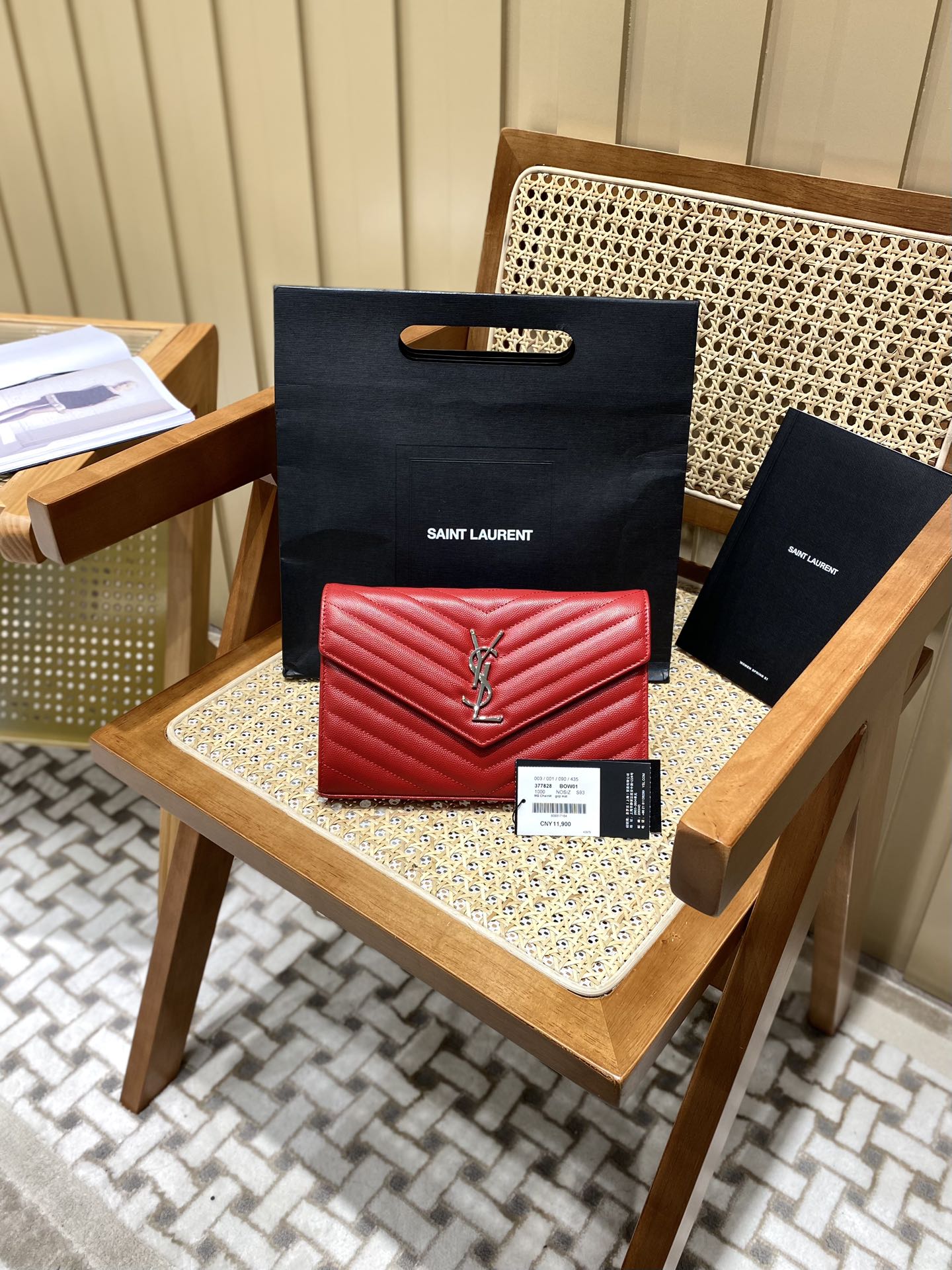 Bolsa YSL MONOGRAM WOC 22.5CM