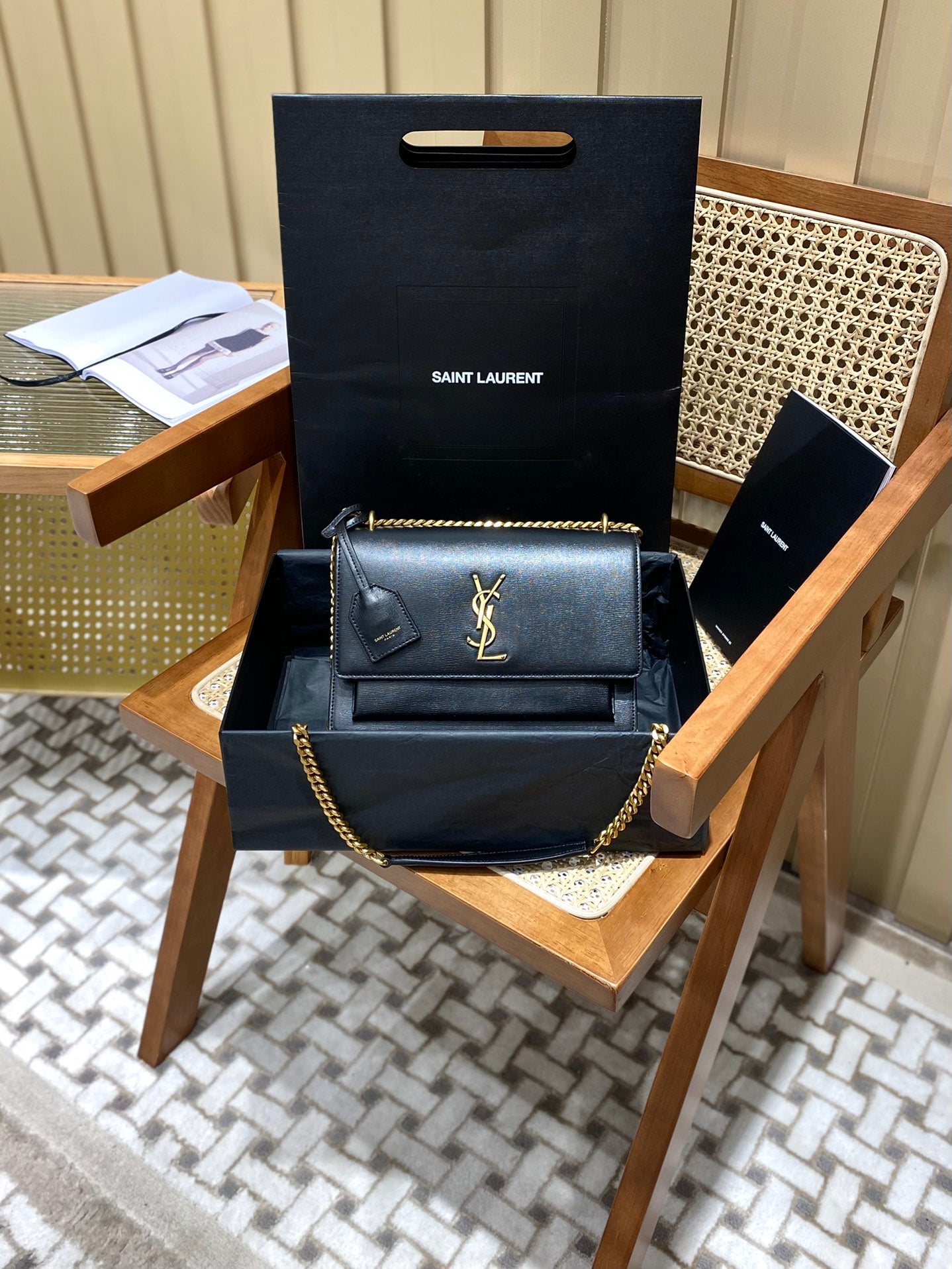 Bolsa YSL Sunset 22CM