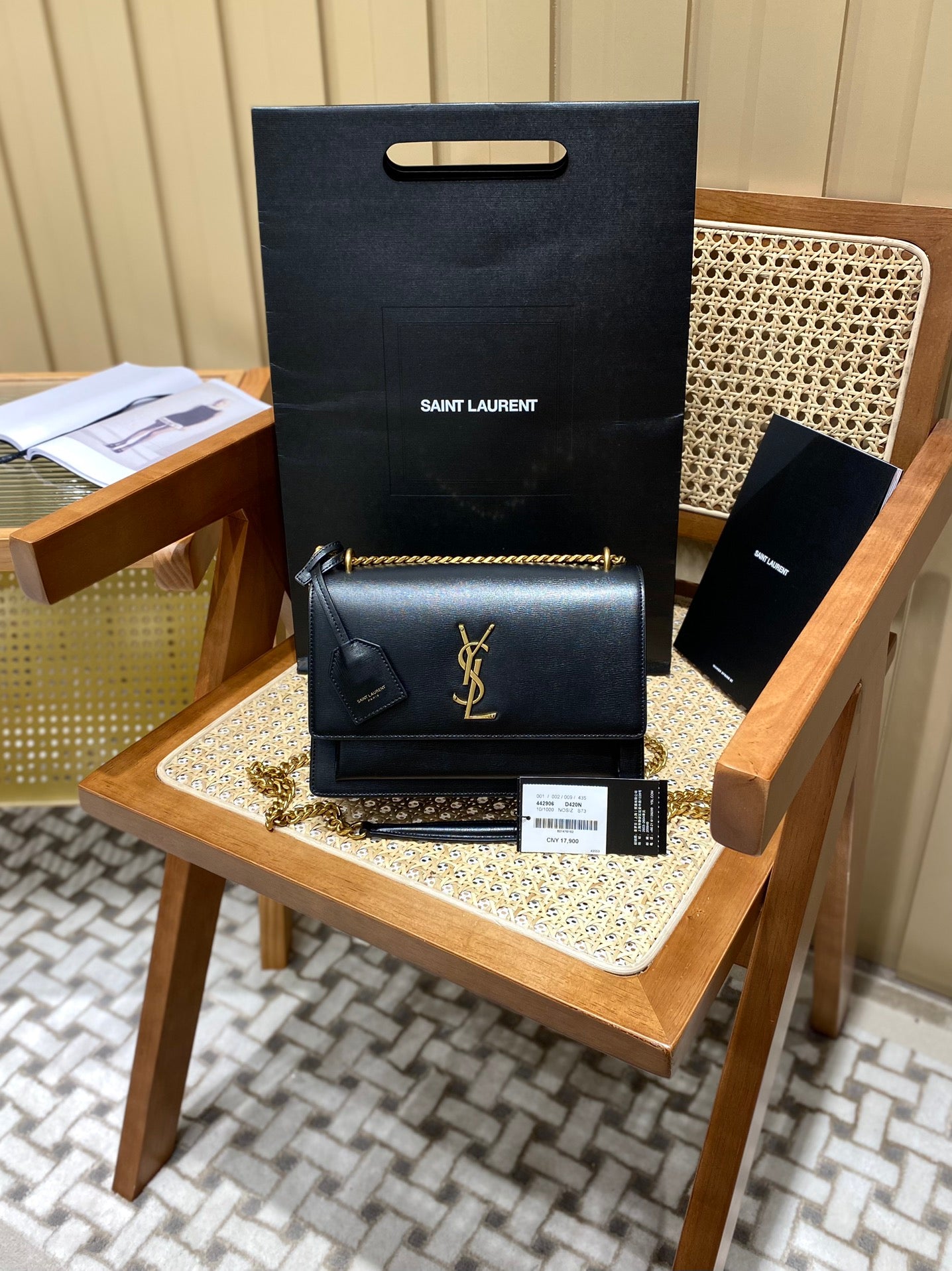 Bolsa YSL Sunset 22CM