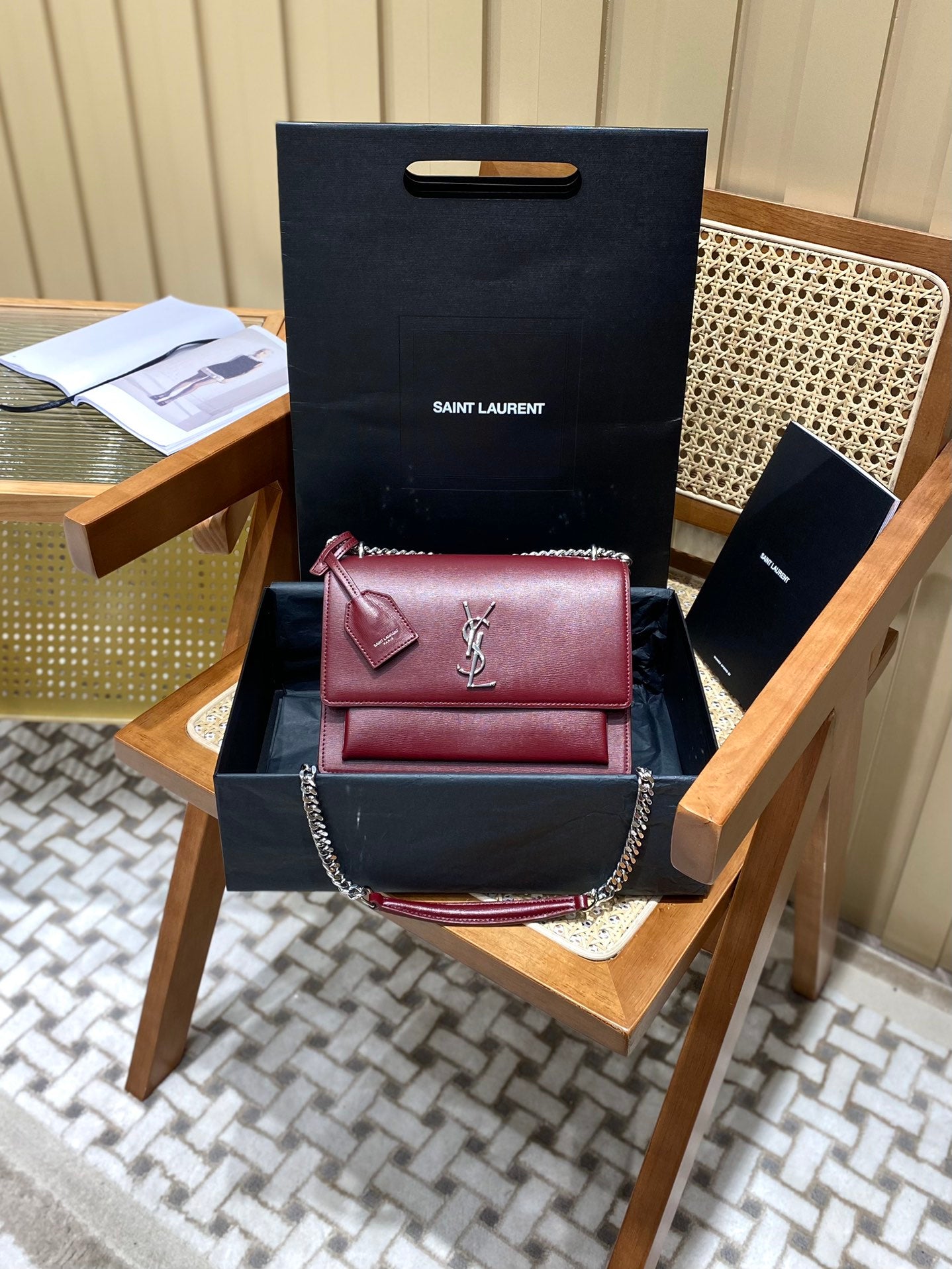 Bolsa YSL Sunset 22CM