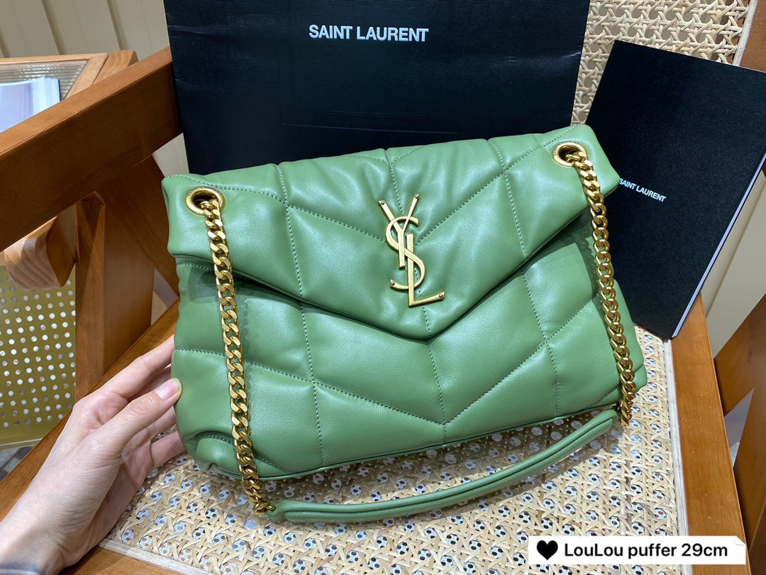 Bolsa  Ysl Loulou Puffer Média
