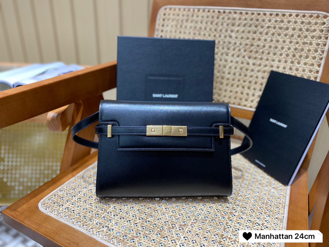 Bolsa YSL 𝙈𝙖𝙣𝙝𝙖𝙩𝙩𝙖𝙣 𝟮𝟰𝙘𝙢