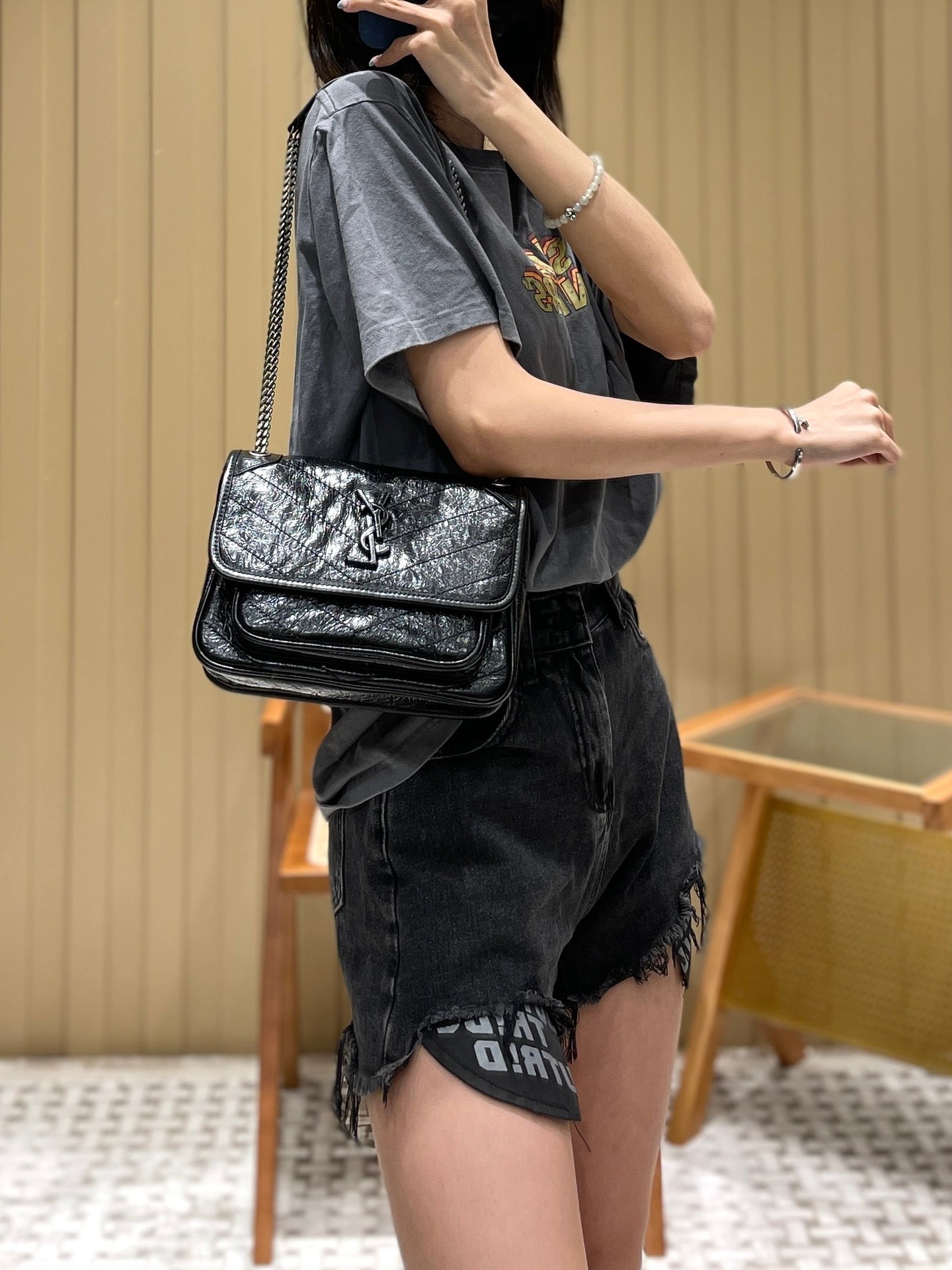 Bolsa YSL Niki 22CM