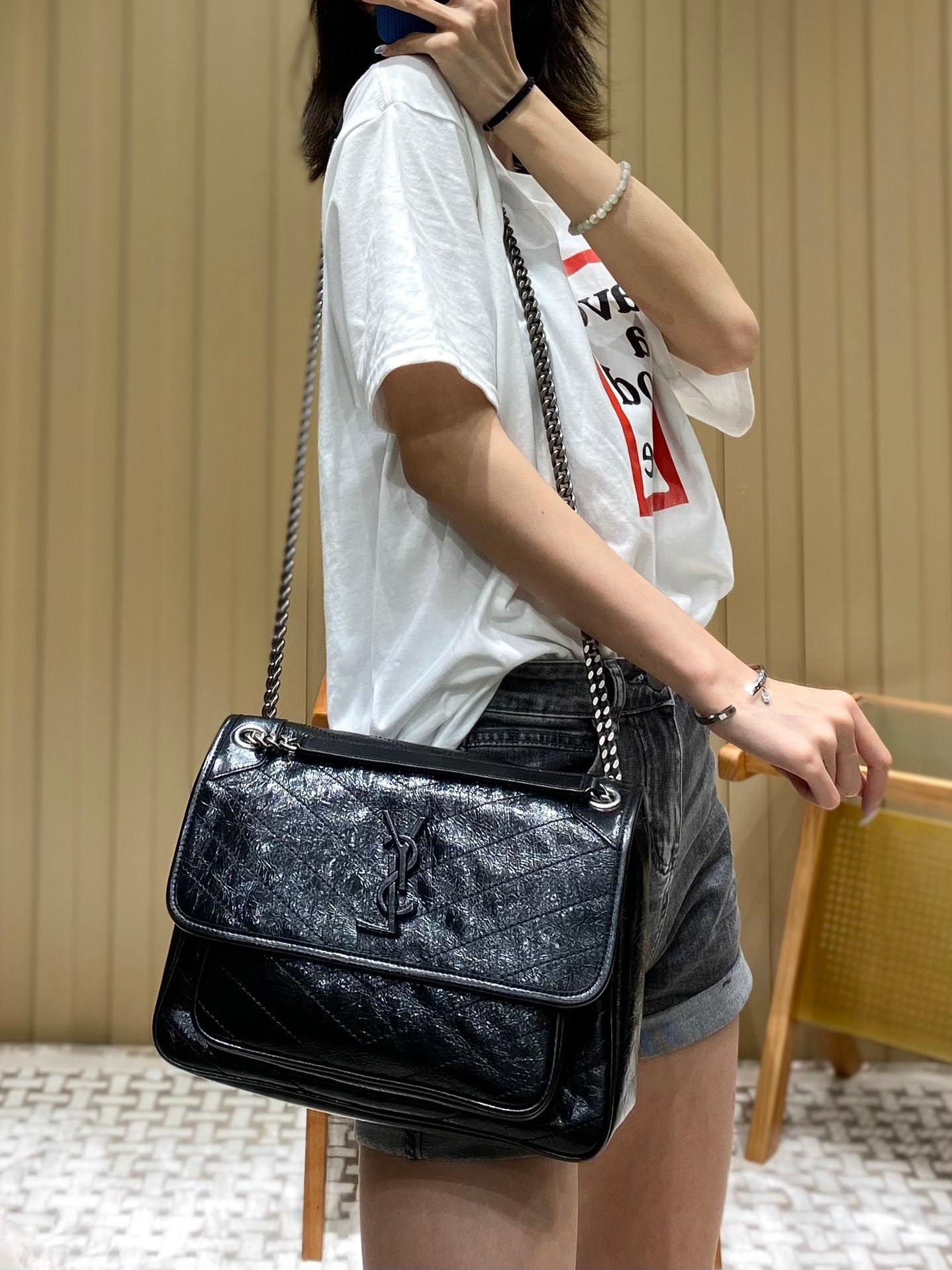 Bolsa YSL Niki 28CM