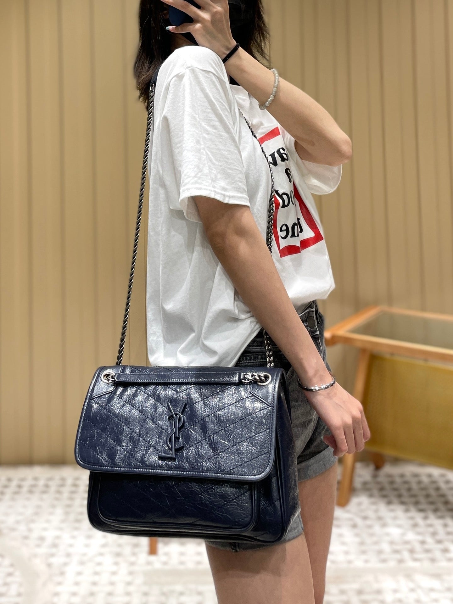 Bolsa YSL Niki 28CM