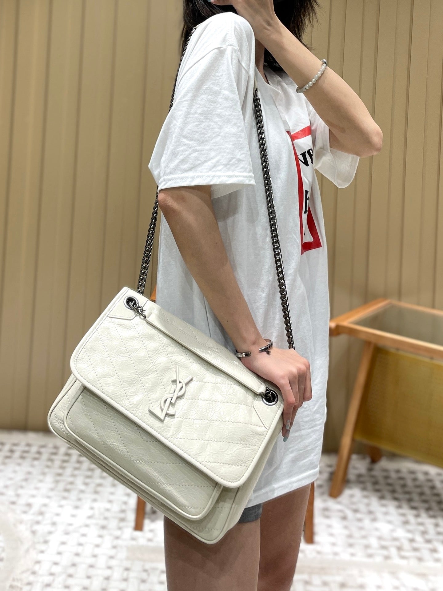 Bolsa YSL Niki 28CM