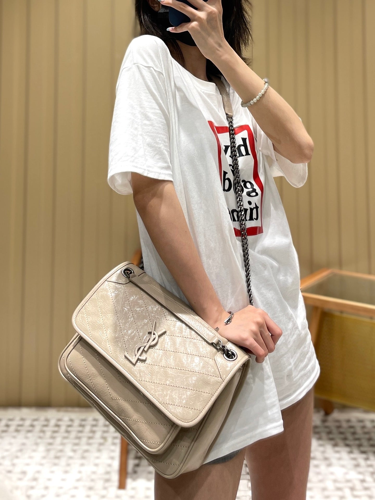Bolsa YSL Niki 28CM