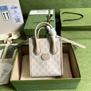 Bolsa Gucci MINI TOTE WITH INTERLOCKING