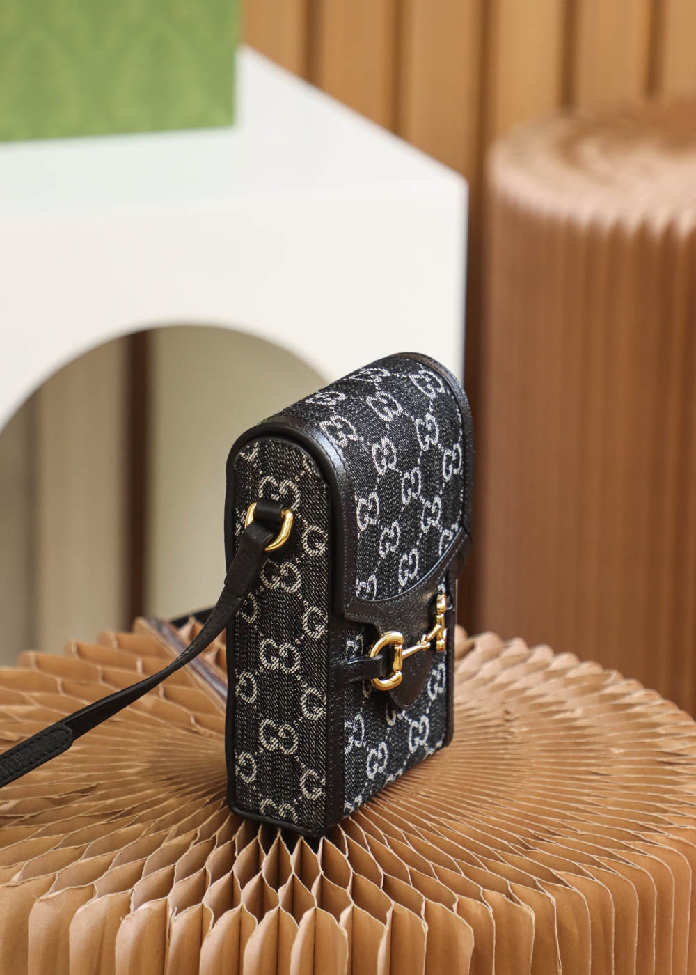 Bolsa GUCCI 𝟏𝟗𝟓𝟓 𝐃𝐞𝐧𝐢𝐦