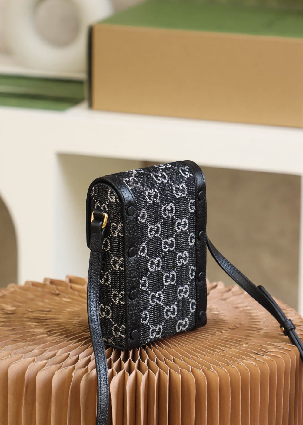 Bolsa GUCCI 𝟏𝟗𝟓𝟓 𝐃𝐞𝐧𝐢𝐦