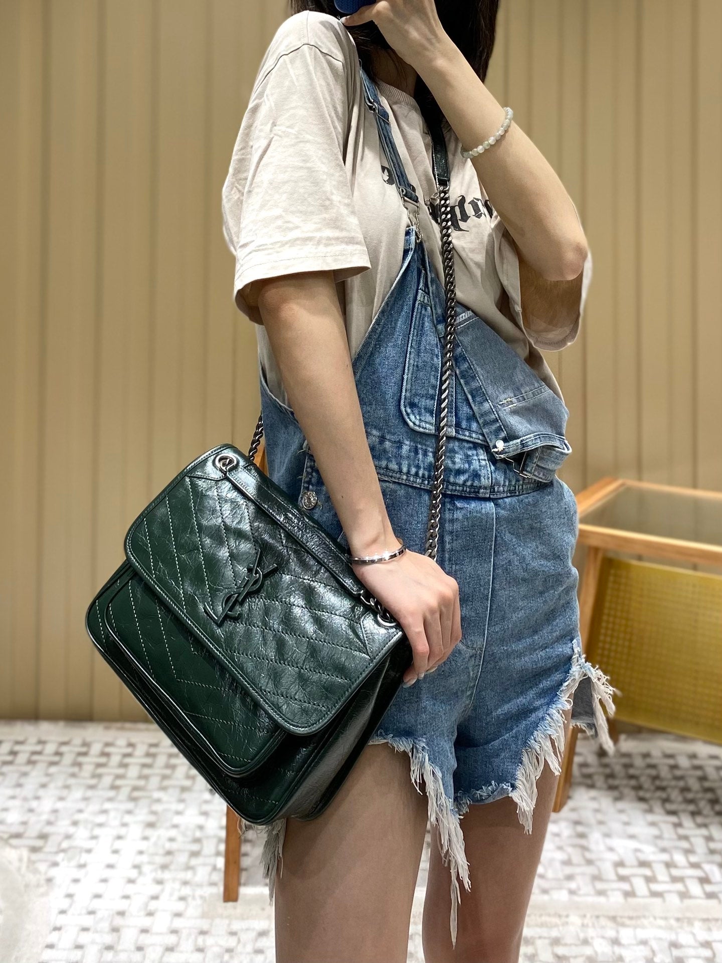 Bolsa YSL 𝐍𝐢𝐤𝐢 28𝐜𝐦