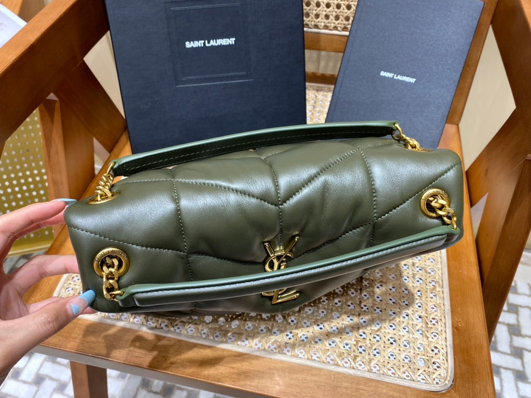 Bolsa  Ysl Loulou Puffer Média