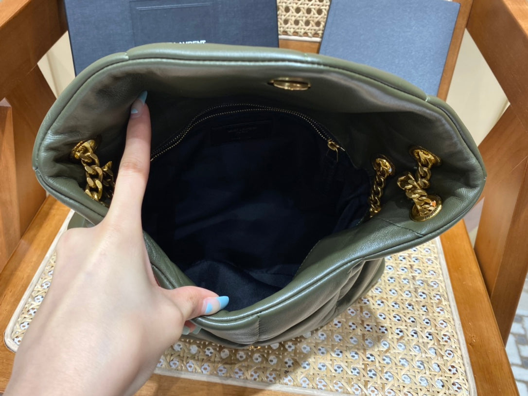 Bolsa  Ysl Loulou Puffer Média