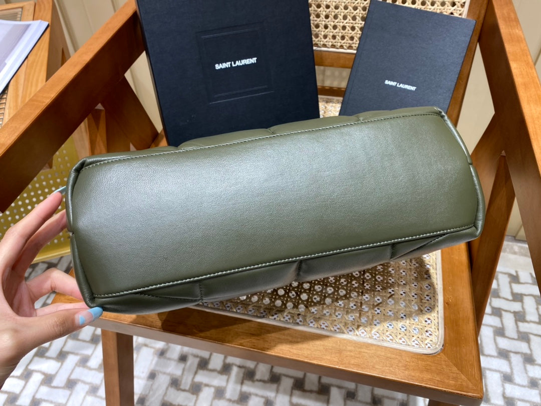 Bolsa  Ysl Loulou Puffer Grande