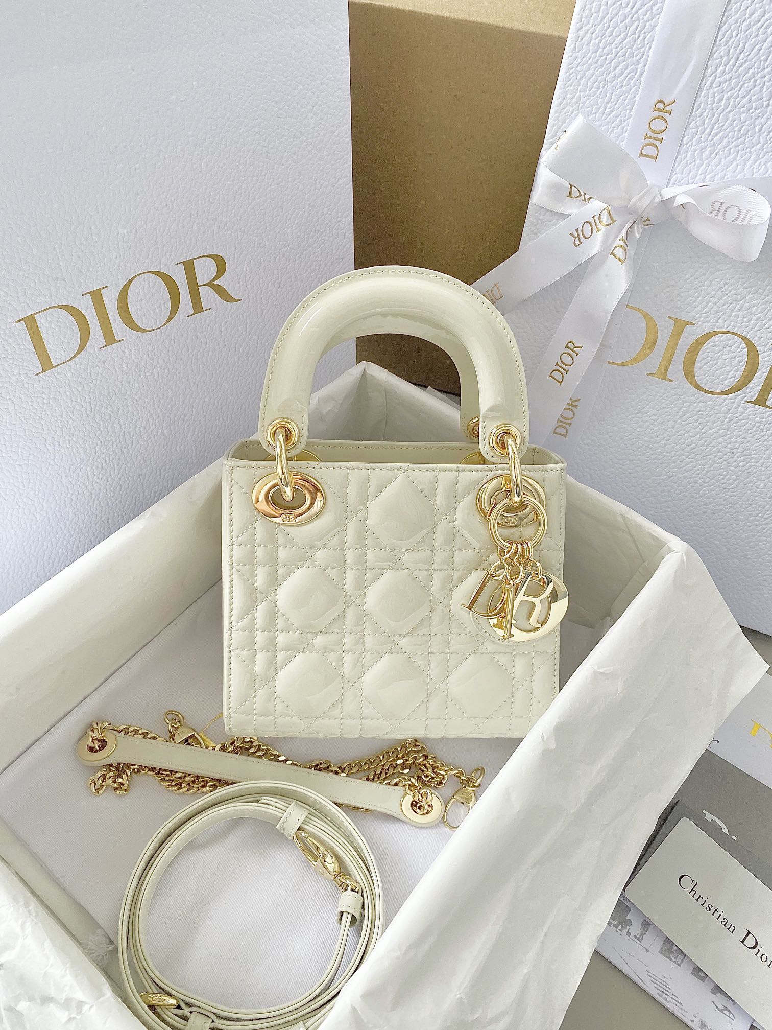 Bolsa  LADY 17CM DIOR