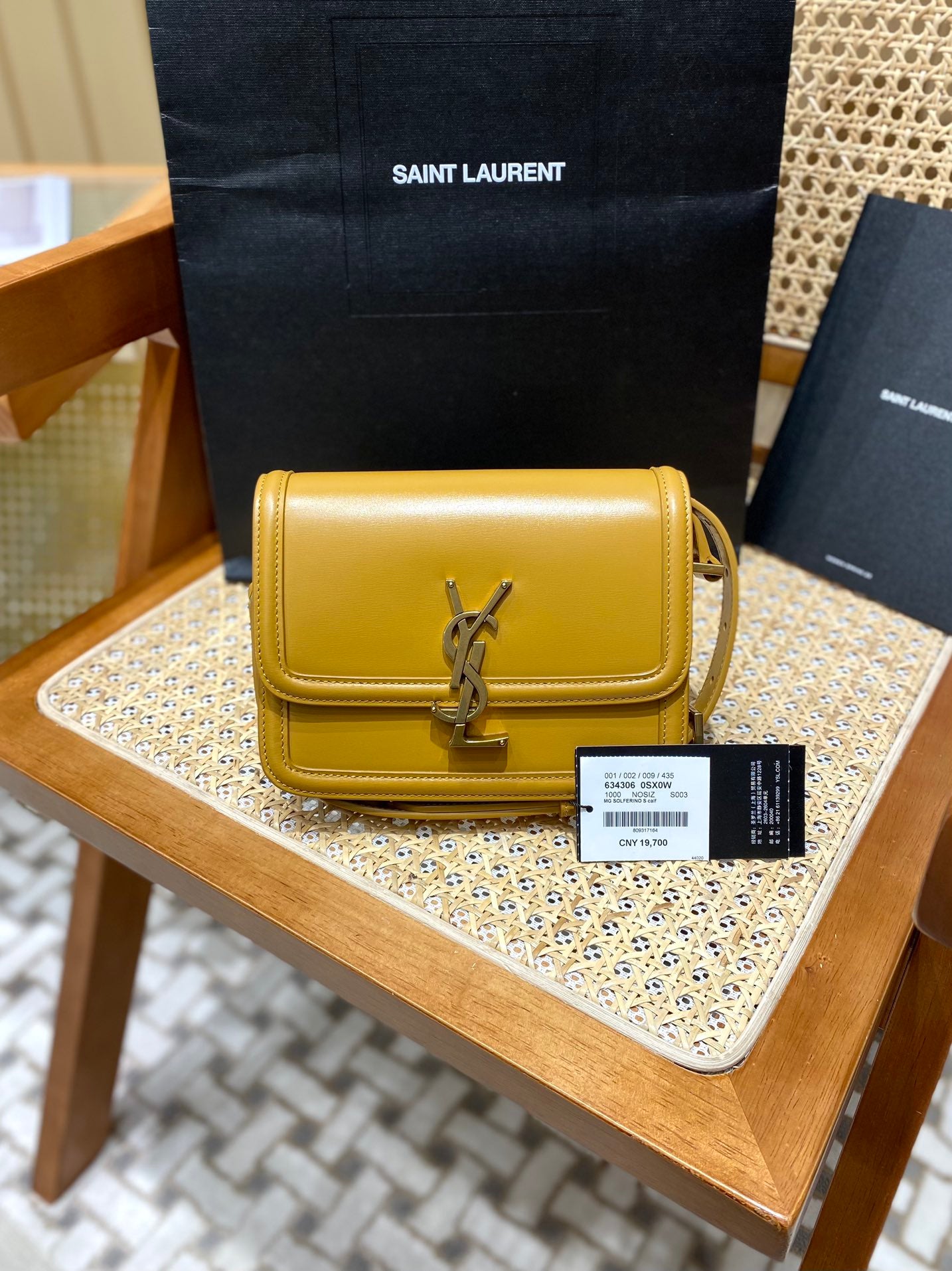 Bolsa YSL Solferino BOX 19CM