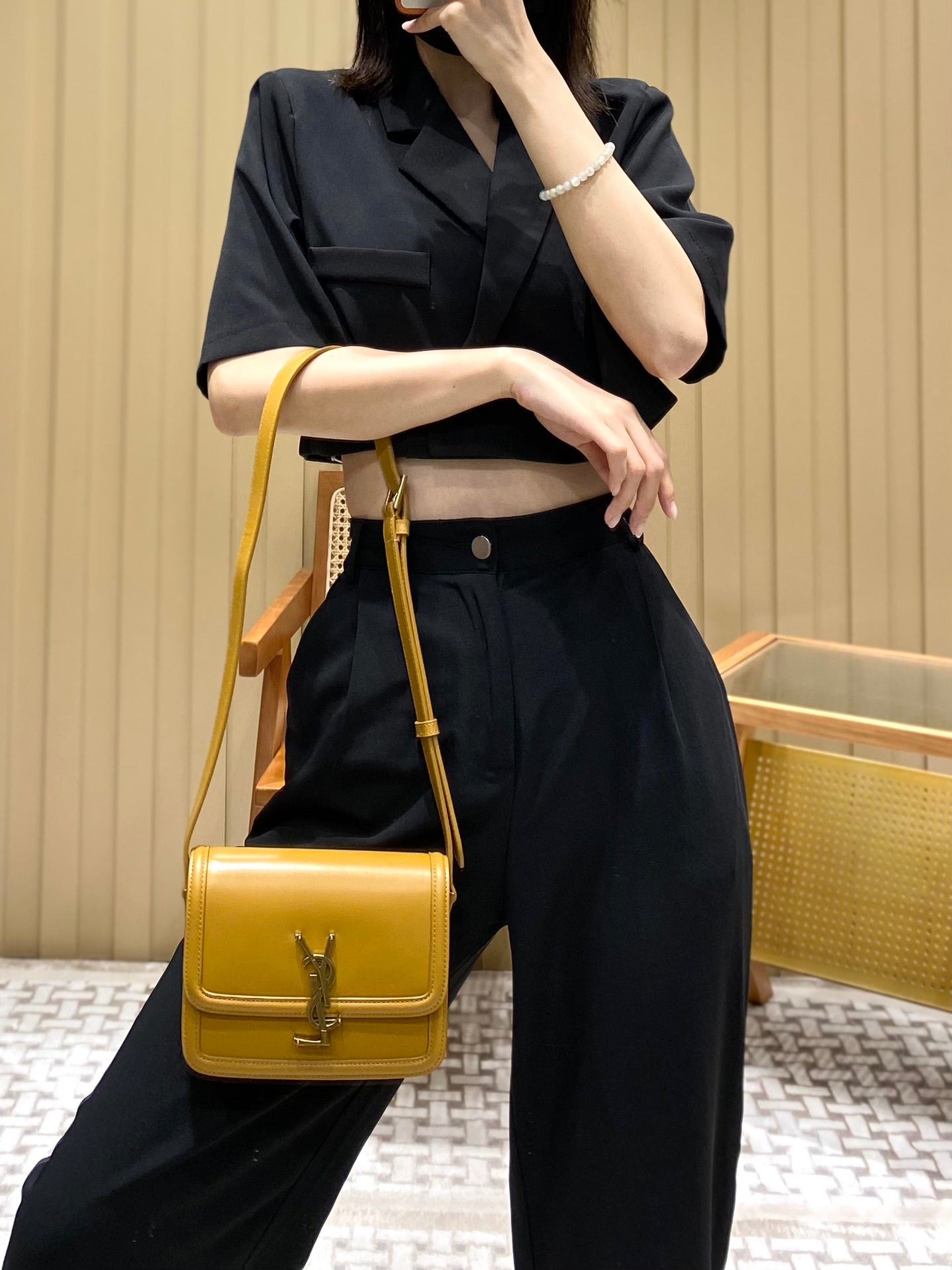 Bolsa YSL Solferino BOX 19CM