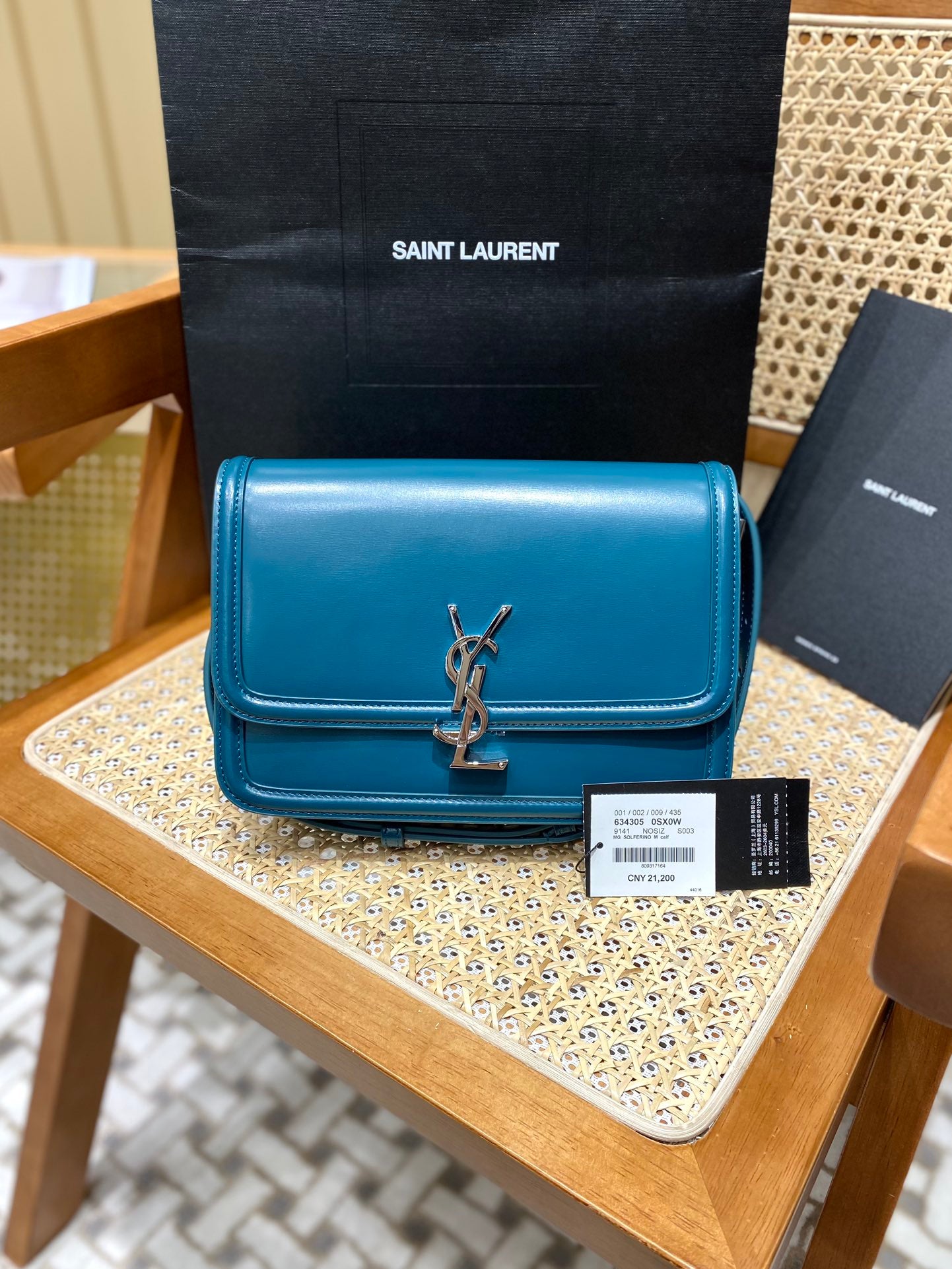 Bolsa YSL Solferino BOX 19CM