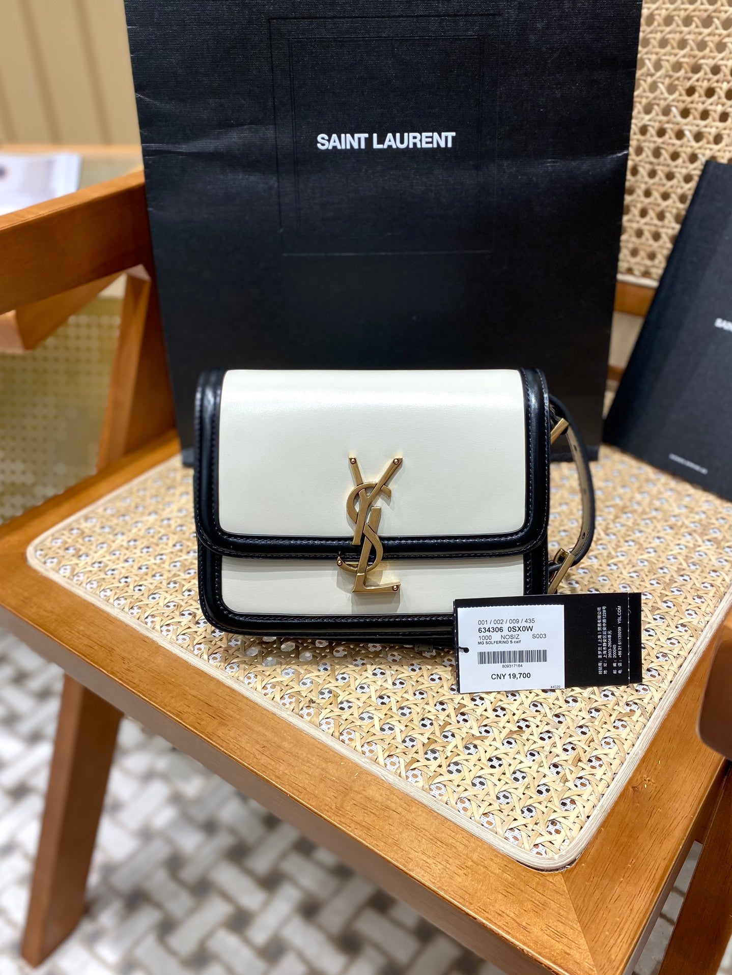 Bolsa YSL Solferino BOX 19CM