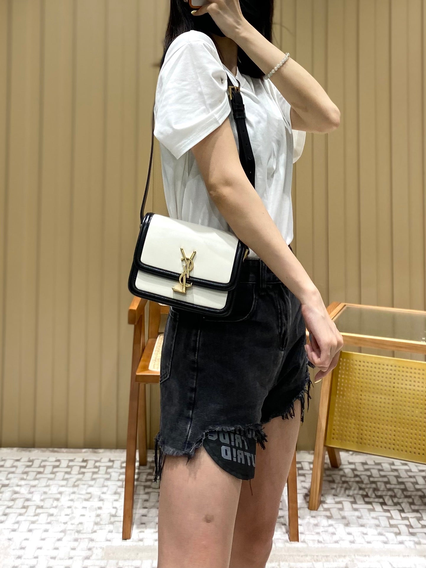 Bolsa YSL Solferino BOX 19CM