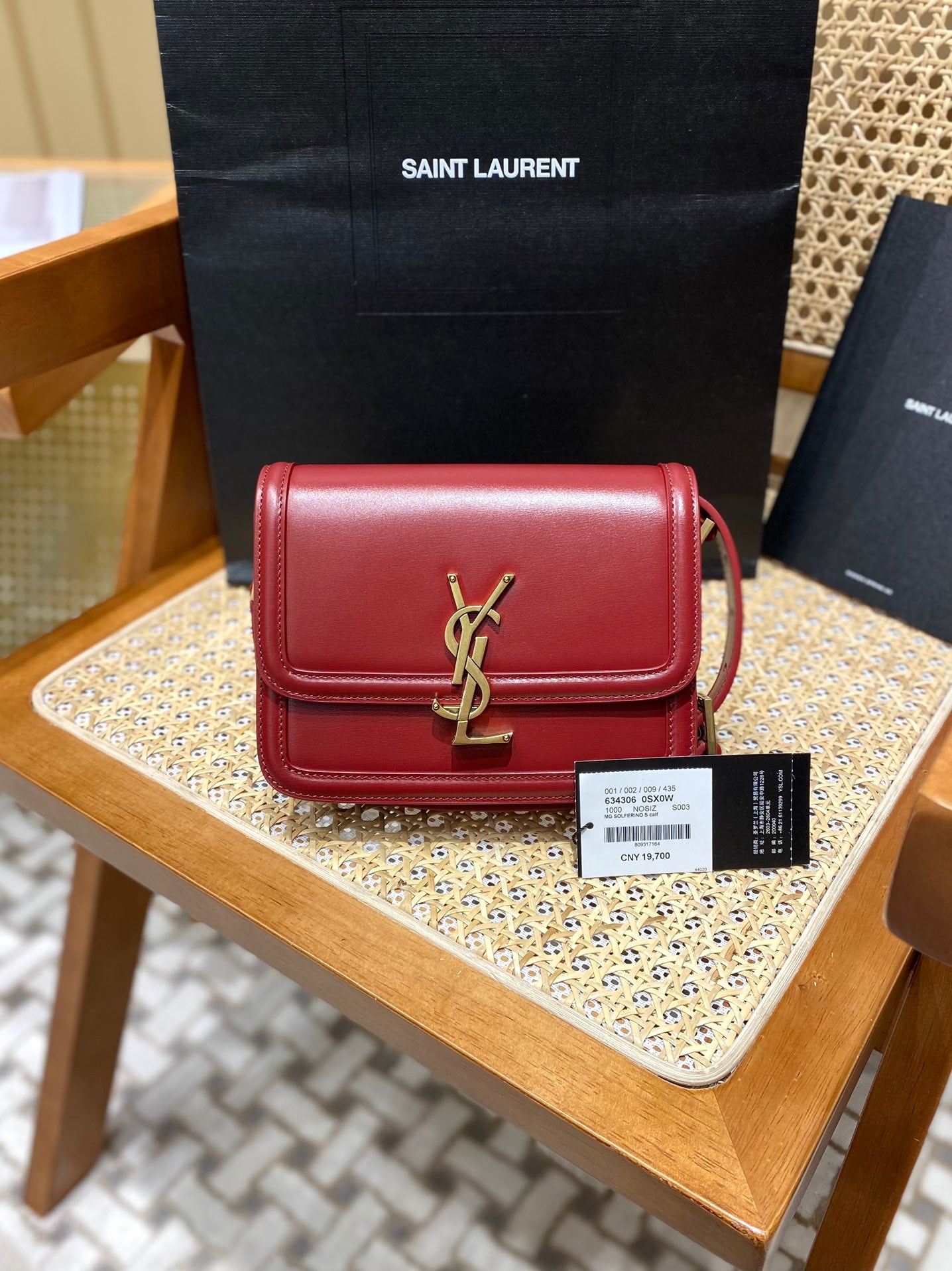 Bolsa YSL Solferino BOX 19CM