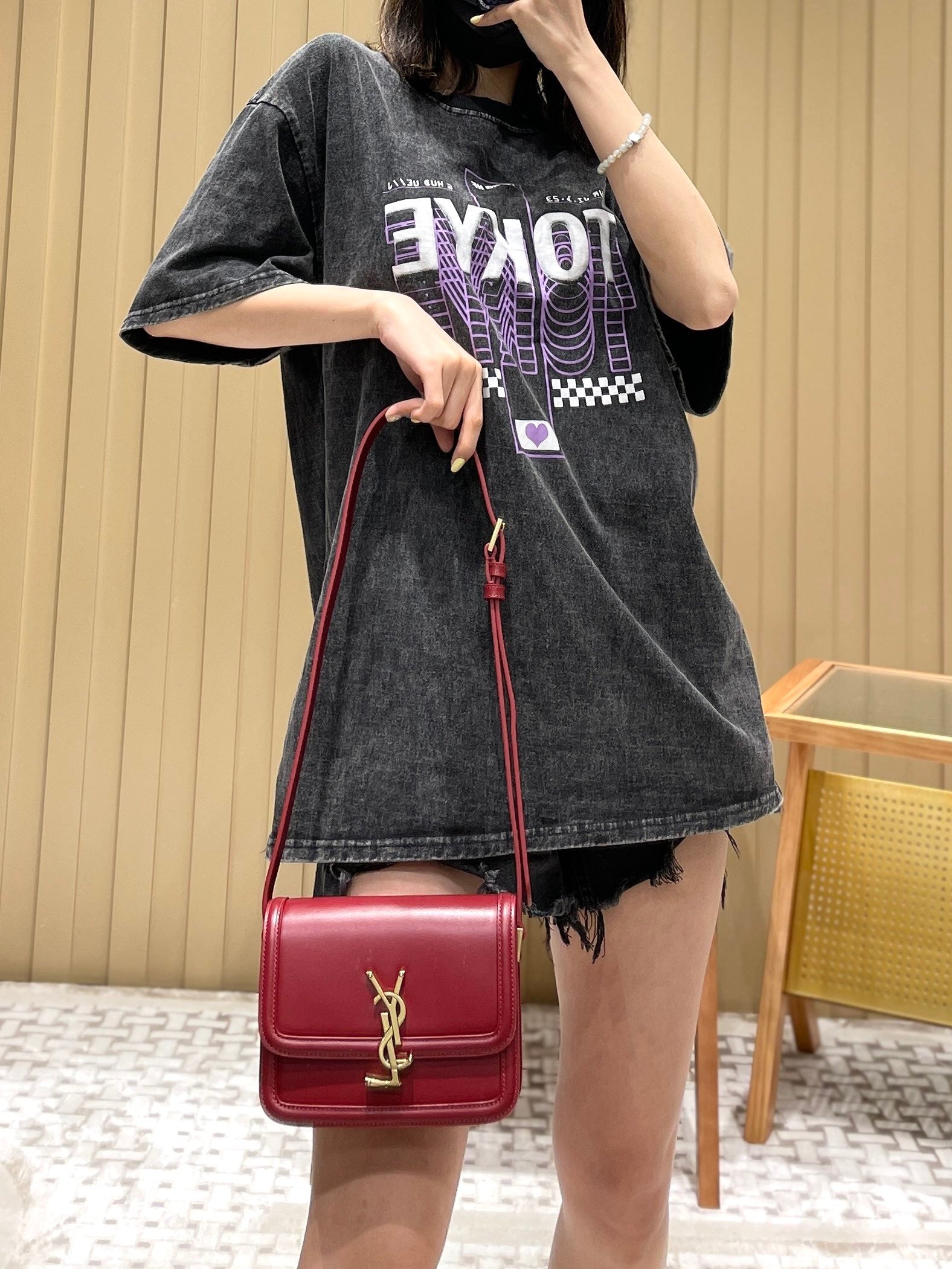 Bolsa YSL Solferino BOX 19CM