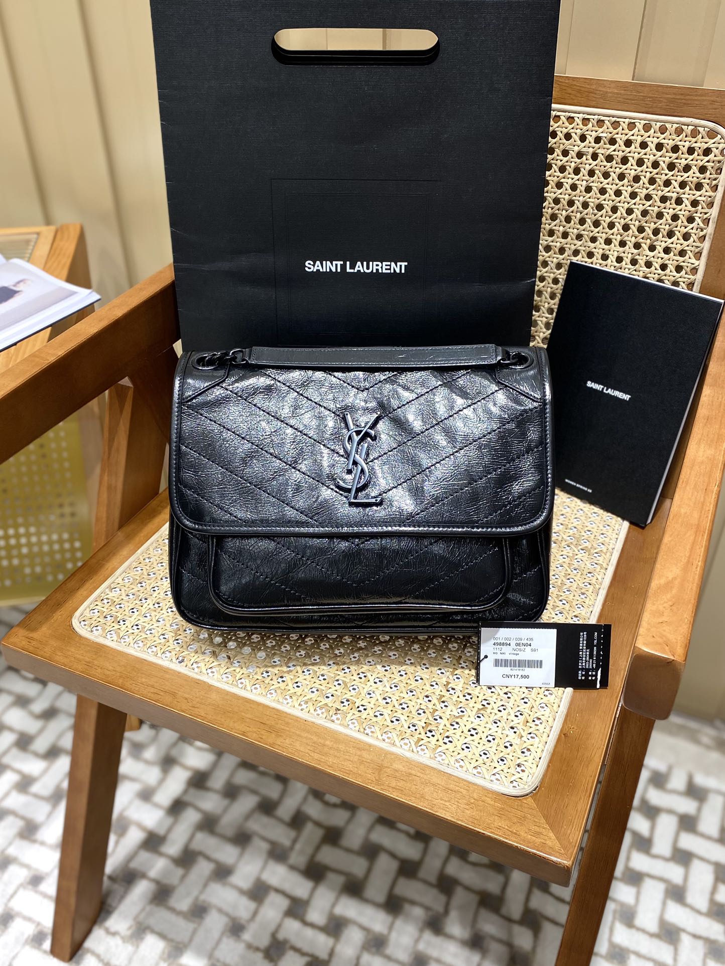 Bolsa YSL 𝐍𝐢𝐤𝐢 28𝐜𝐦
