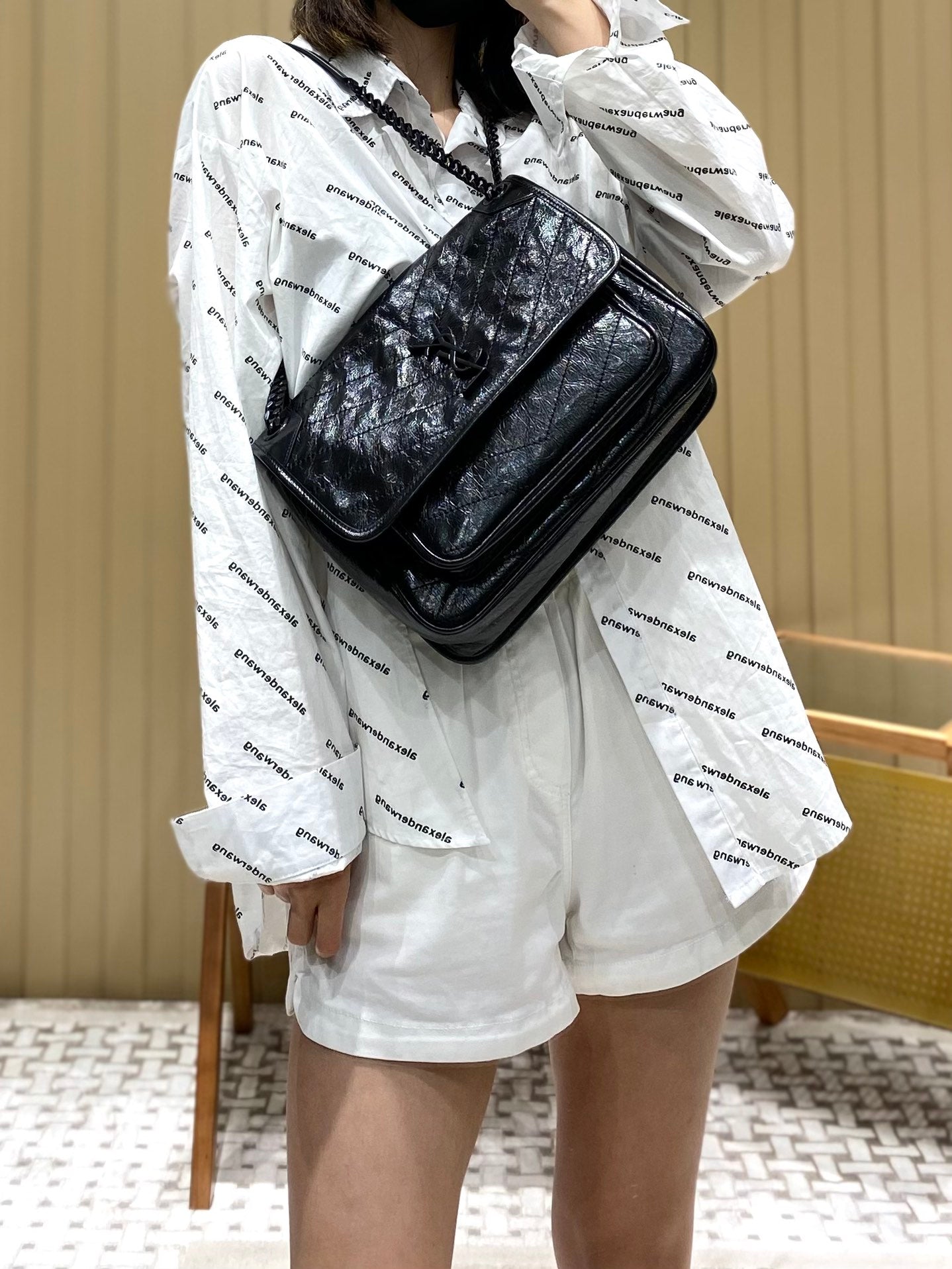 Bolsa YSL 𝐍𝐢𝐤𝐢 28𝐜𝐦