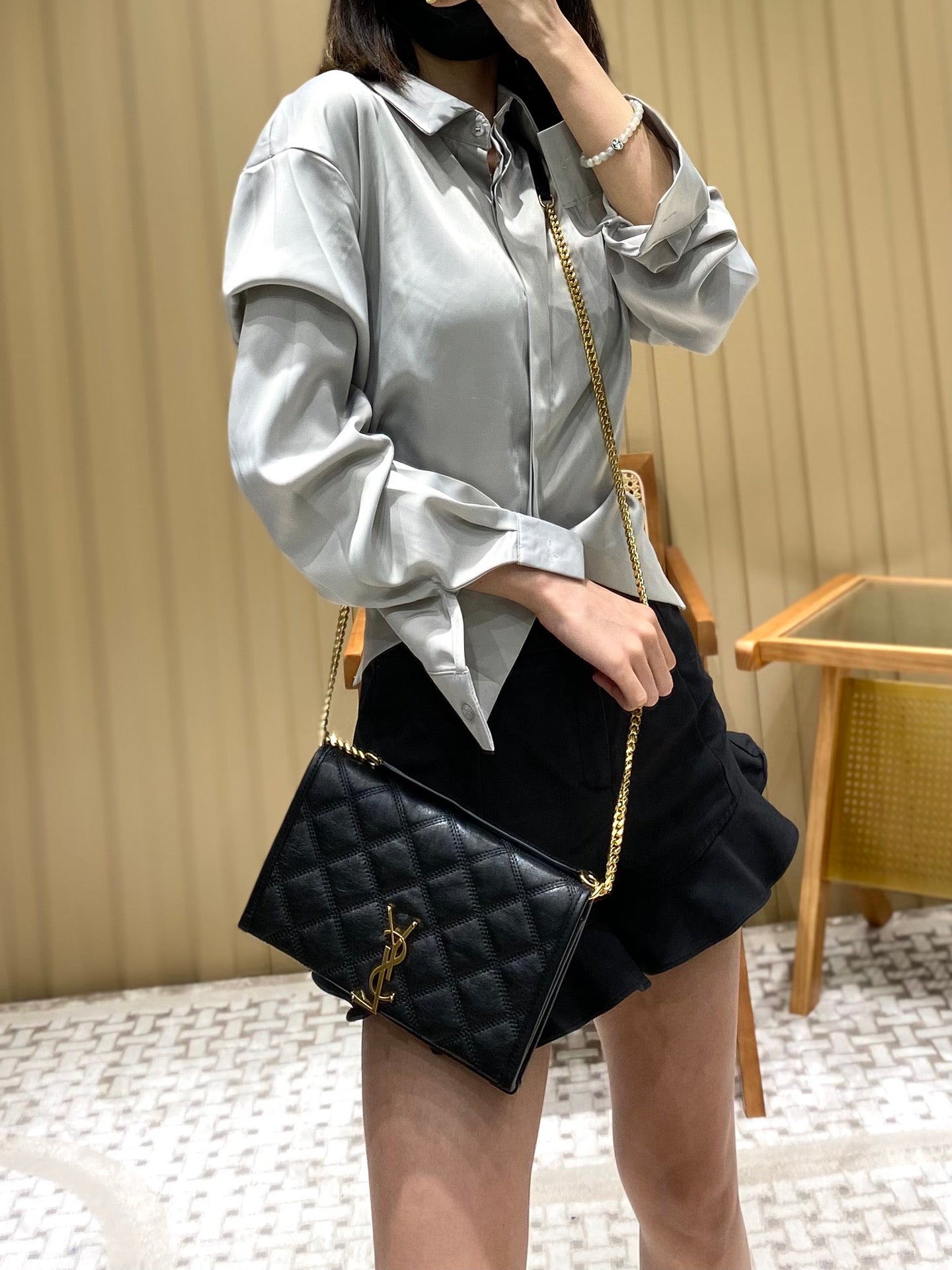 Bolsa YSL LOU 23CM