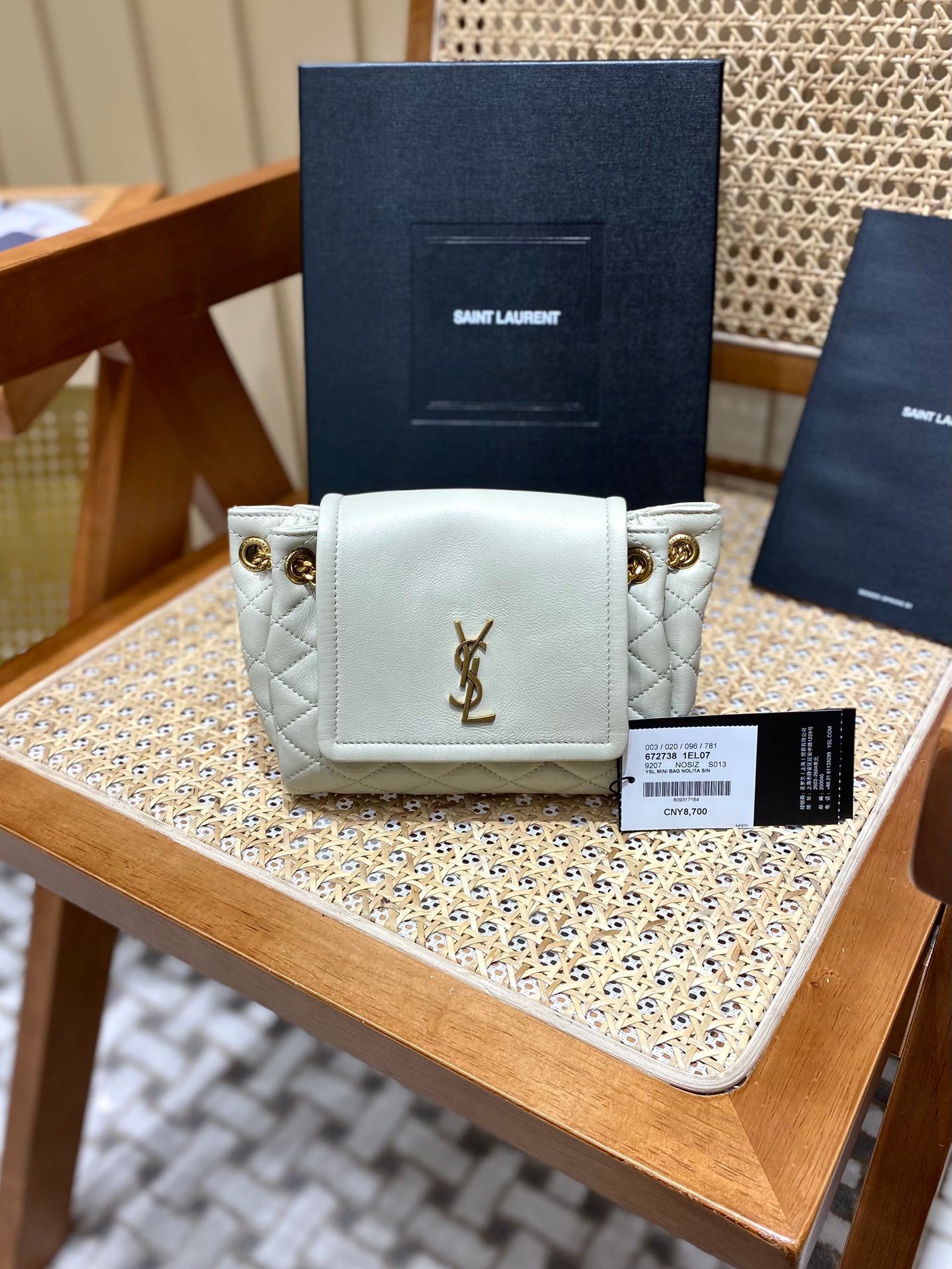 Bolsa YSL 𝐌𝐢𝐧𝐢 𝐍𝐨𝐥𝐢𝐭𝐚
