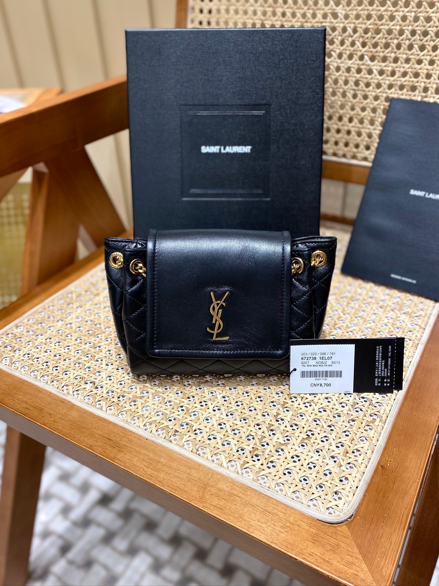 Bolsa YSL 𝐌𝐢𝐧𝐢 𝐍𝐨𝐥𝐢𝐭𝐚