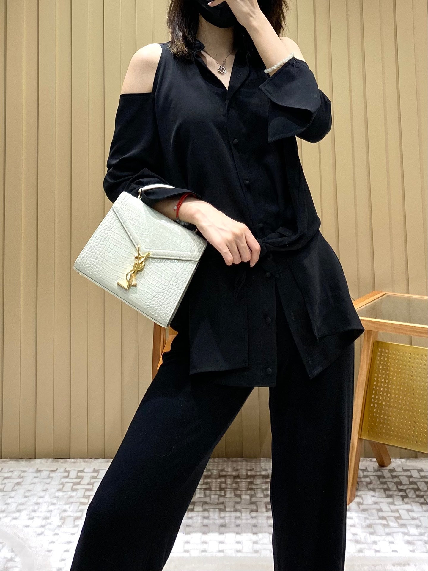 Bolsa YSL 𝐂𝐚𝐬𝐬𝐚𝐧𝐝𝐫𝐚 Mini 20CM